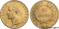 20 francs Napoléon tête nue, calendrier révolutionnaire 1805 Paris F.512/1