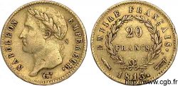 20 francs or Napoléon tête laurée, Empire français 1813 Utrecht F.516/37