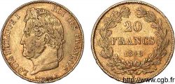 20 francs Louis-Philippe, Domard 1842 Lille F.527/28