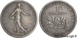 1 franc Semeuse, flan mat 1898  F.217/2