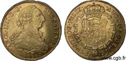 CHILE - CHARLES IV 8 escudos en or 1804 S°, Santiago du Chili