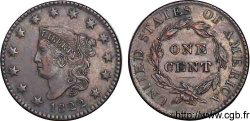 ÉTATS-UNIS D AMÉRIQUE Large cent, tête à gauche 1822 Philadelphie