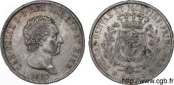 ITALIA - REGNO DE SARDINIA - CARLO FELICE 5 lires 1827 Gênes