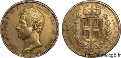 ITALIE - ROYAUME DE SARDAIGNE - CHARLES-ALBERT 100 lires or 1834 Gênes