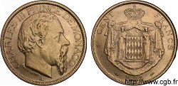 MONACO - PRINCIPAUTÉ DE MONACO - CHARLES III 100 francs or 1886 Paris