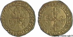 FRANÇOIS IER LE RESTAURATEUR DES LETTRES Écu d or au soleil du Dauphiné, 1er type 21/07/1519 Crémieu