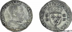 HENRI II Teston à la tête nue, 1er type 1555 Rouen