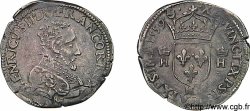 FRANCIS II. COINAGE AT THE NAME OF HENRY II Teston à la tête nue, 3e type 1559 Bordeaux