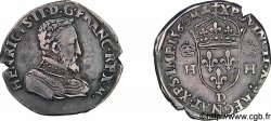 CHARLES IX. MONNAYAGE AU NOM DE HENRI II Teston à la tête nue, 1er type 1560 Lyon