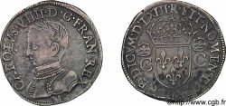CHARLES IX Teston, 2e type 1563 (MDLXIII) Toulouse