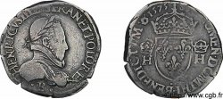HENRI III Teston, 4e type 1575 Rouen