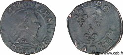 HENRI III Double tournois, 2e type de Lyon 1589 Lyon