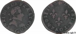 HENRI III Double tournois, type de Poitiers 1580 Poitiers