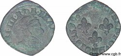 HENRI III Double tournois, 1er type de Bayonne 1590 Bayonne