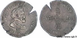 HENRI IV LE GRAND Demi-franc, type de Rouen 1603 Rouen
