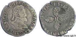 HENRI IV LE GRAND Demi-franc, type de Toulouse 1602 Toulouse