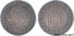 LOUIS XIII LE JUSTE Demi-écu, buste drapé (1er buste de Jean Warin) 1642 Paris, Monnaie de Matignon TTB