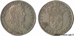 LOUIS XIII LE JUSTE Quart d écu d argent, 2e type, 1er poinçon de Warin 1642 Paris, Monnaie du Louvre
