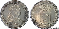 LOUIS XV DIT LE BIEN AIMÉ Tiers d&nbsp;écu de France 1721 Amiens TTB+