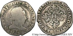 HENRY III Franc au col plat 1576 Nantes