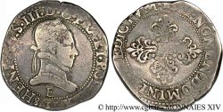 HENRI III Franc au col plat 1578 Tours TB+