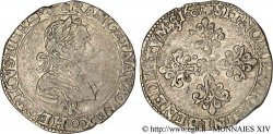 HENRY IV Demi-franc, type de Villeneuve 1607 Saint-André de Villeneuve-lès-Avignon