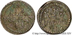 LOUIS XIII  Poids monétaire pour le quart de franc de forme circulaire n.d. 