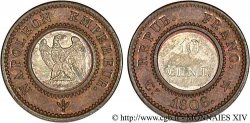 Essai bimétallique de 10 centimes  1806  VG.1503 