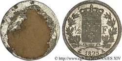 Épreuve uniface de revers de 1/2 franc, par Michaut (?) 1825  VG.- 