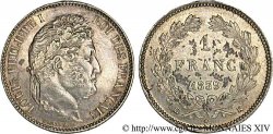 1 franc Louis-Philippe, couronne de chêne 1839 Bordeaux F.210/71
