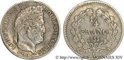 1/4 franc Louis-Philippe 1833 Paris F.166/30