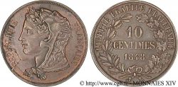 Concours de 10 centimes, essai de Gayrard, deuxième concours 1848 Paris VG.3163