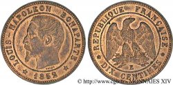 Essai de 10 centimes, Louis-Napoléon Bonaparte 1852 Paris VG.3306 
