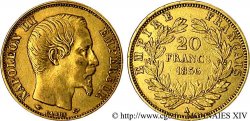 20 francs or Napoléon III tête nue 1856 Paris F.531/9 TTB 