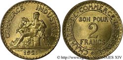 2 francs Chambres de Commerce 1921 Paris F.267/3