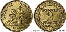 2 francs Chambres de Commerce 1926 Paris F.267/8
