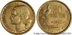 20 francs Georges Guiraud, 4 faucilles 1950 Beaumont-le-Roger F.401/3
