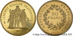 Piéfort or de 50 francs Hercule 1978 Paris F.427/6P