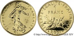 1 franc Semeuse, nickel or, BU (Brillant Universel) 2001 Pessac F.1007 2 MS 
