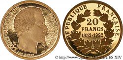 Pseudo-monnaie de 20 francs Louis-Napoléon 1992  F.