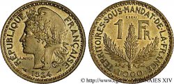 UNION FRANÇAISE - TOGO Essai 1 franc 1924 