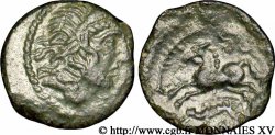 GALLIA - AULERCI EBUROVICES (Regione d Evreux) Bronze IBRVIXS au cheval et au sanglier