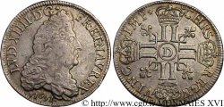 LOUIS XIV  THE SUN KING  Demi-écu aux huit L, 1er type 1691 Lyon