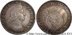 LOUIS XIV  THE SUN KING  Écu aux palmes 1693 Lille fVZ