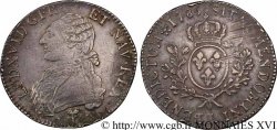 LOUIS XVI Écu dit  aux branches d olivier  1786 Bayonne TTB