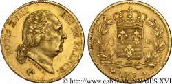 40 francs or Louis XVIII 1817 Paris F.542/6