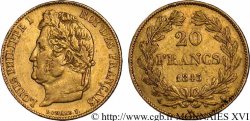 20 francs Louis-Philippe, Domard 1843 Paris F.527/29 SS 