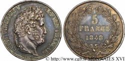 5 francs, IIIe type Domard 1848 Paris F.325/17 SUP 