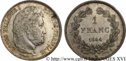 1 franc Louis-Philippe, couronne de chêne 1844 Bordeaux F.210/98