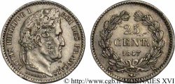 25 centimes Louis-Philippe 1847 Bordeaux F.167/11
